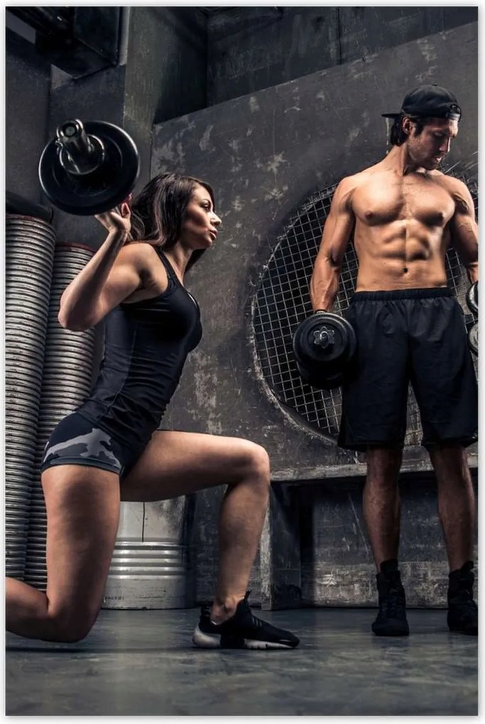 Poszterek 60x90 Illegális edzőterem Je Ba