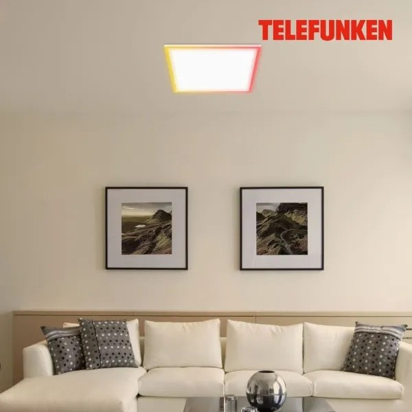 Telefunken 321206TF - LED RGBW Dimmelhető lámpa LED/18W/230V 3000-6500K + távirányító