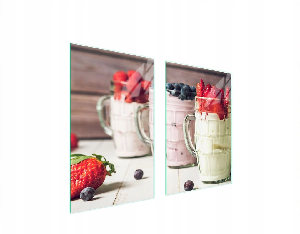 Üveg Konyhai Védőlap 65x52 Desszert Edzett Üveg