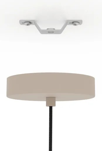 Eglo 390145 - Csillár zsinóron OLTAMAR 1xE27/40W/230V átm. 48 cm krémes