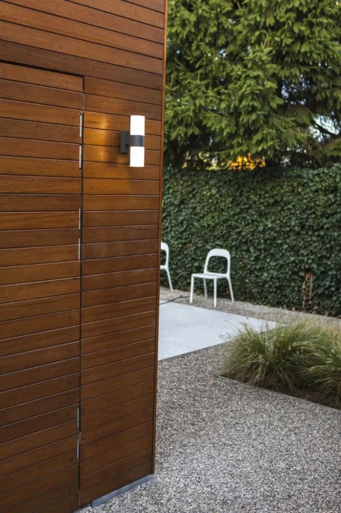 Kültéri Fali Lámpa Szürke Cyra LUTEC 5198101118