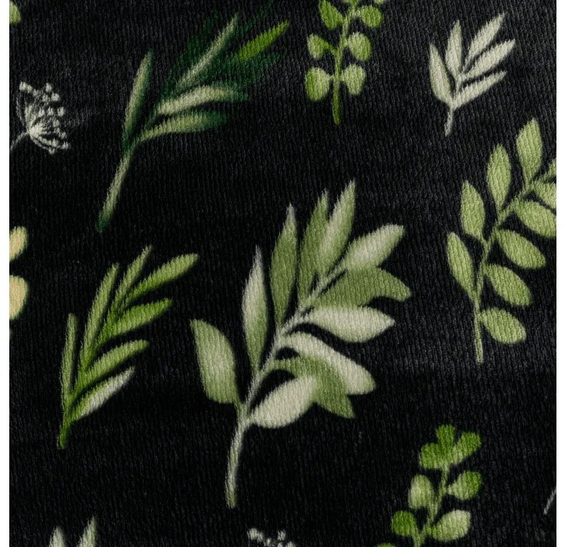 Mikroplüss ágyneműhuzat ZELNOIR fekete Ágyneműhuzat mérete: 2 db 70 x 90 cm | 200 x 220 cm