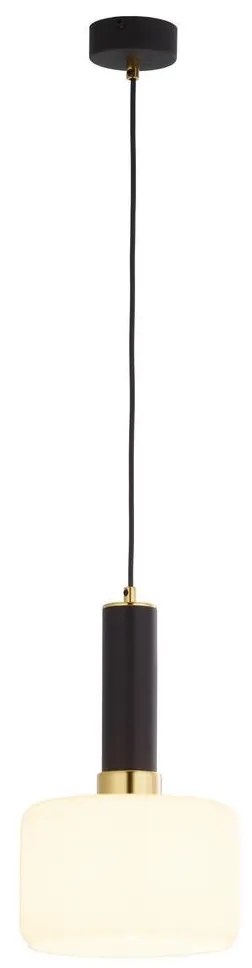 Jupiter 1852 - VA1 - Csillár zsinóron VANES 1xE27/60W/230V arany/fekete