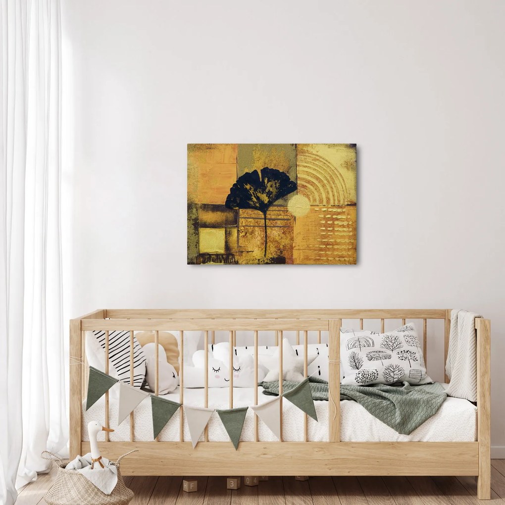 Kép - Ginkgo levél (70x50 cm)