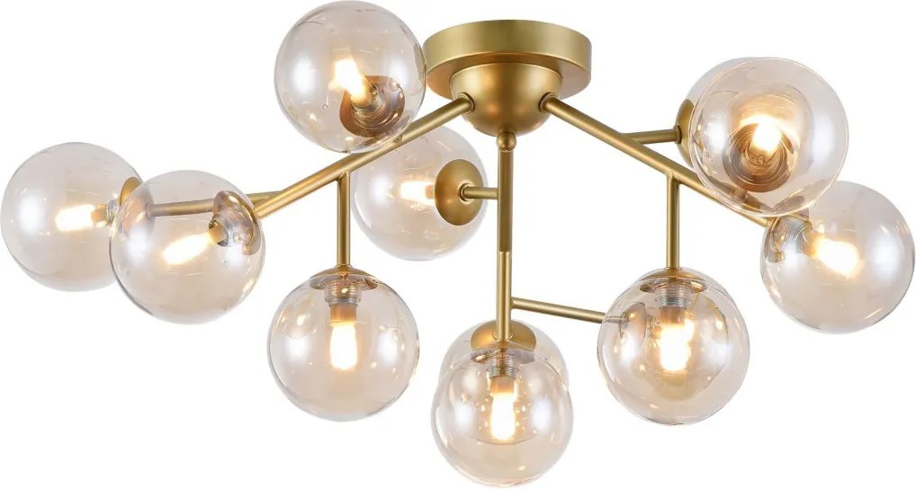 MAYTONI MOD545PL-12G DALLAS Glamour Mennyezeti Lámpa Arany G9 IP20