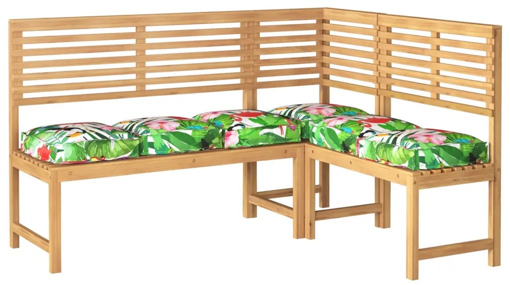 Raklap párna ülőfelülethez Floral 6 pcs Sokszínű 40 x 40 x 8 cm