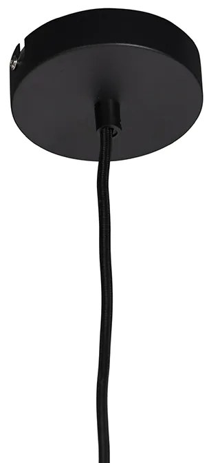 Lógólámpa bársony árnyékolóval zölddel és arannyal 50 cm - Combi