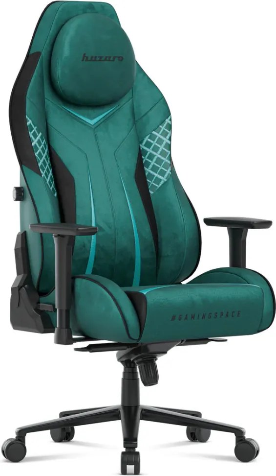 Ultra Gravity, Game szék, ergonomikus, velúr, zöld