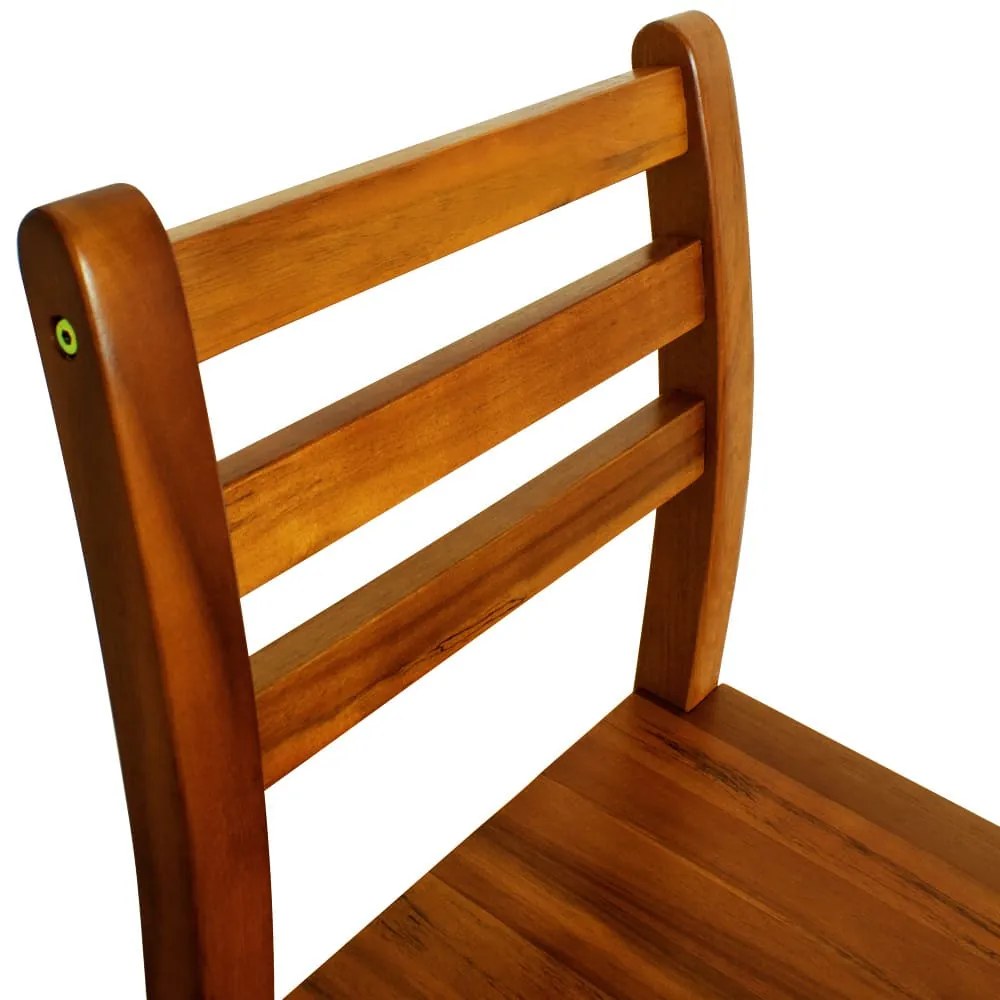 Casaria® 2 db bárszék készlet - akác