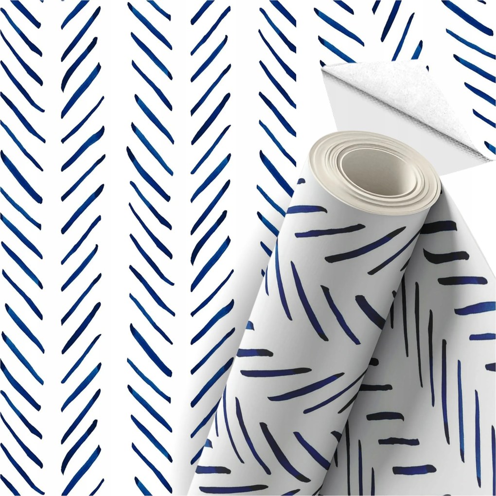 Öntapadós fali tapéta tekercsben furnér ragasztóval 10m x 45cm Mintás