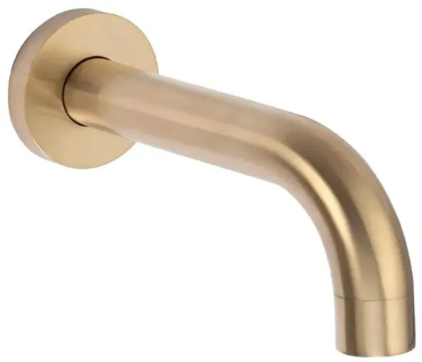 REA-B7503 - LUNGO beépített csaptelepes kádgarnitúra, szálcsiszolt arany