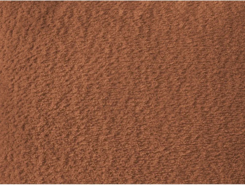 Narancssárga buklé sarokkanapé (bal oldali-heverő résszel) Azra – Bobochic Paris