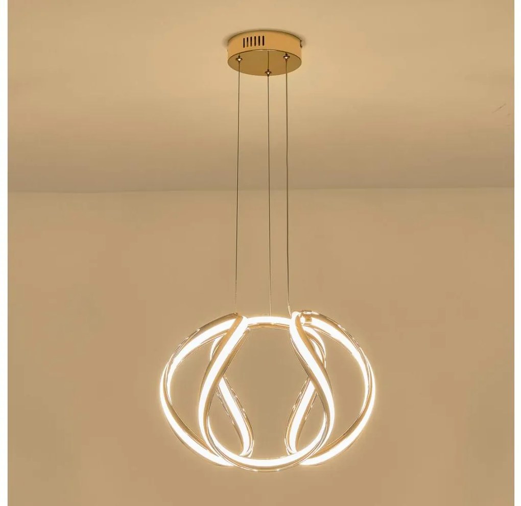 LED Csillár zsinóron LED/38W/230V 3000K