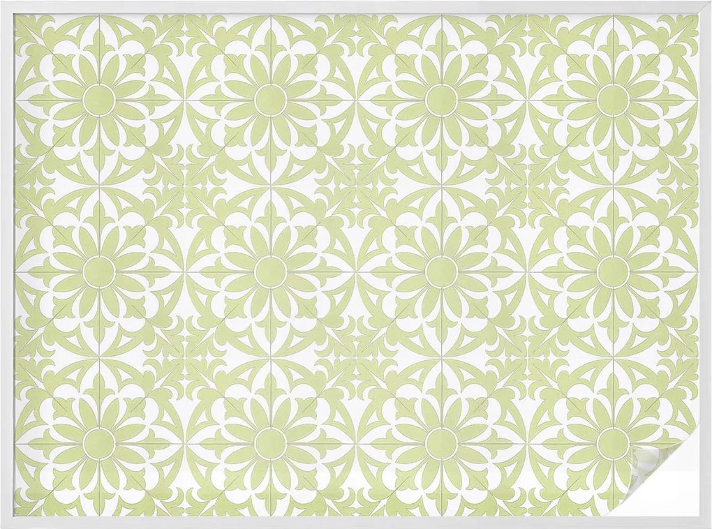 Ablakfólia Szélvédő Adatvédelem Zöld dísz 200x146