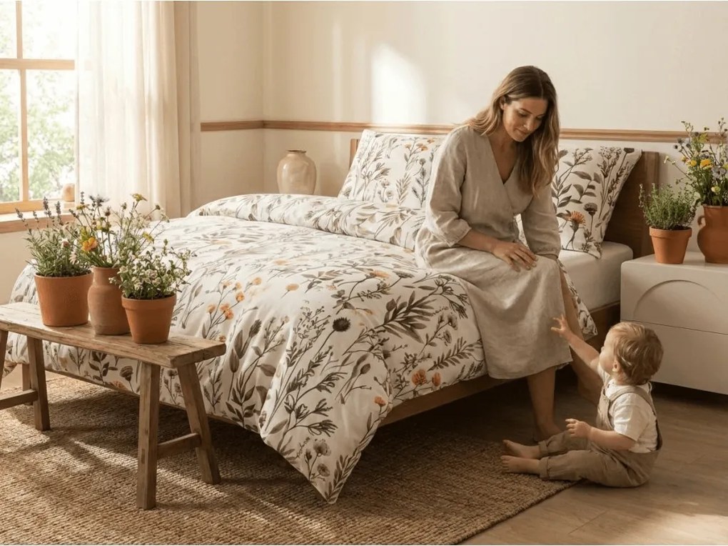 Mikroszálas flanel ágyneműhuzat LUNELISE színes Ágyneműhuzat mérete: 2 db 70 x 90 cm | 200 x 220 cm