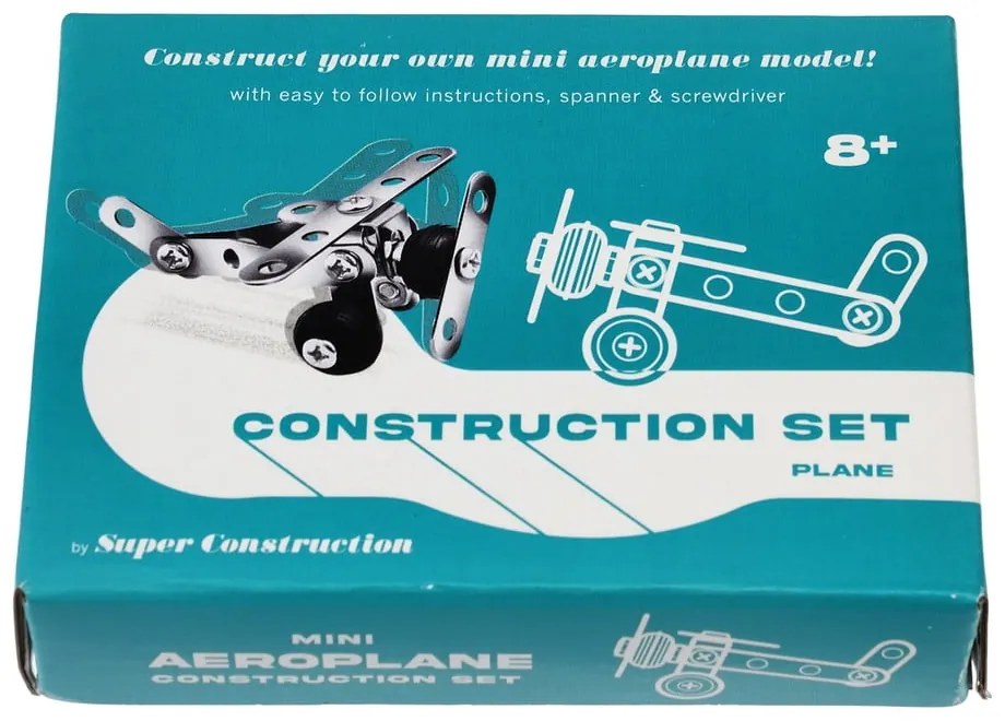Fém építőjáték Aeroplane – Rex London