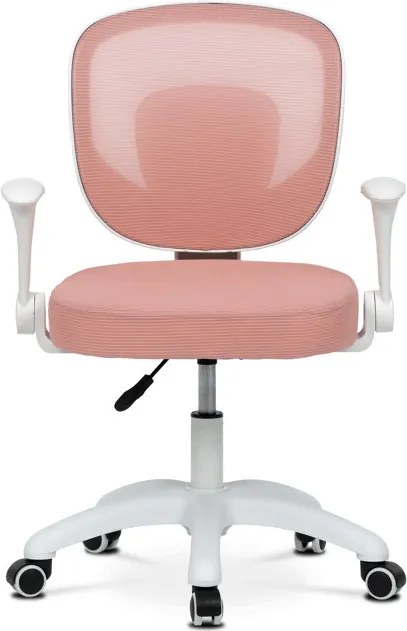 Gyerek Forgószék, Magasságállítás, Rózsaszín Hálós. KA-K1062 PINK