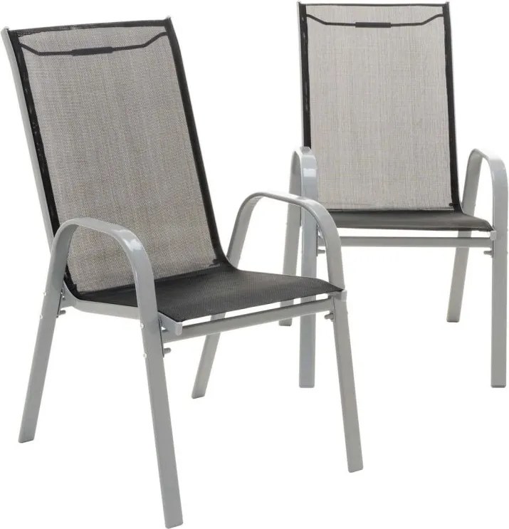 Kerti szett 5 db asztal biztonsági üveggel 4 székkel