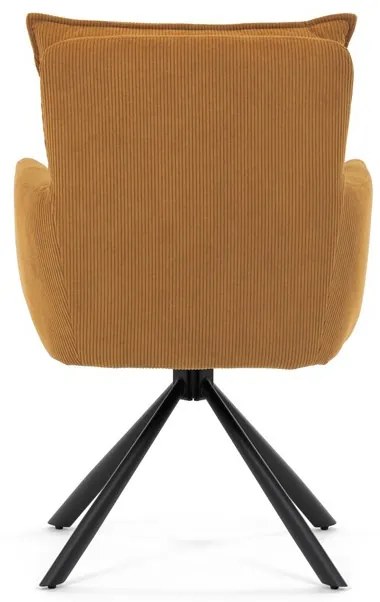 Sárga Kordbársony Étkezőszék. HC-X1128 YEL2