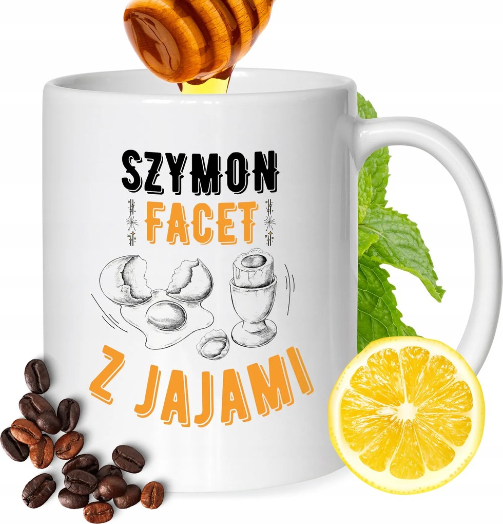 Simon Bögre Férj Barátjának Nyomtatott Ajándék Fehér 330ml