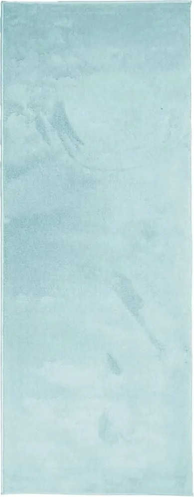 vidaXL OVIEDO zöld rövid szálú szőnyeg 80 x 200 cm