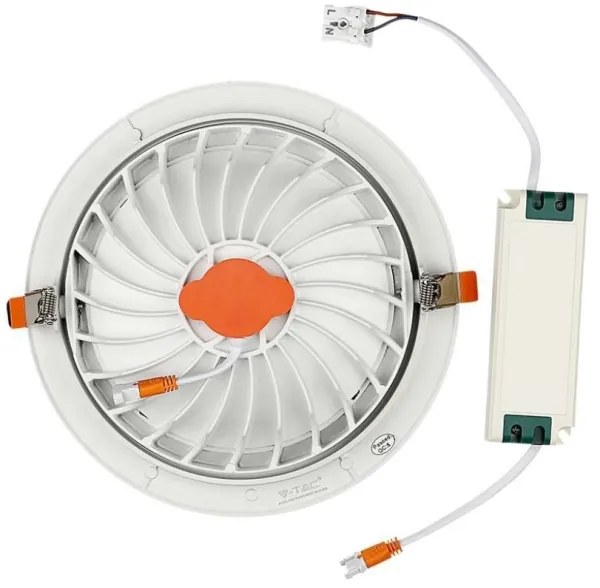 LED Beépíthető lámpa SAMSUNG CHIP LED/30W/230V 6400K