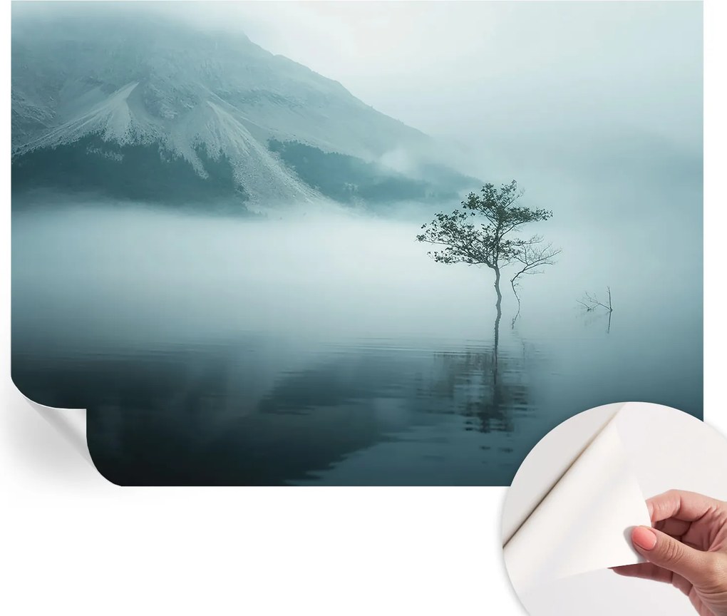 Öntapadós tapéta Divatos 3D fali ragasztóval A természet misztikuma 312x219 cm