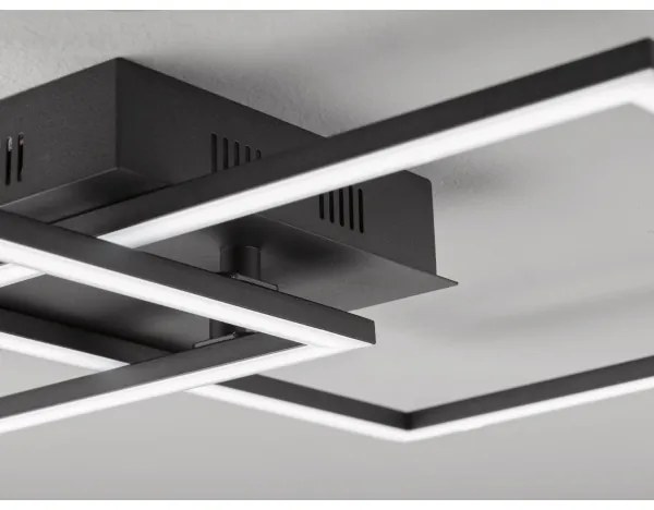 Eglo 75553 - LED Dimmelhető felületre szerelhető csillár PALMAVES LED/28W/230V 3000-6500K+távirányító