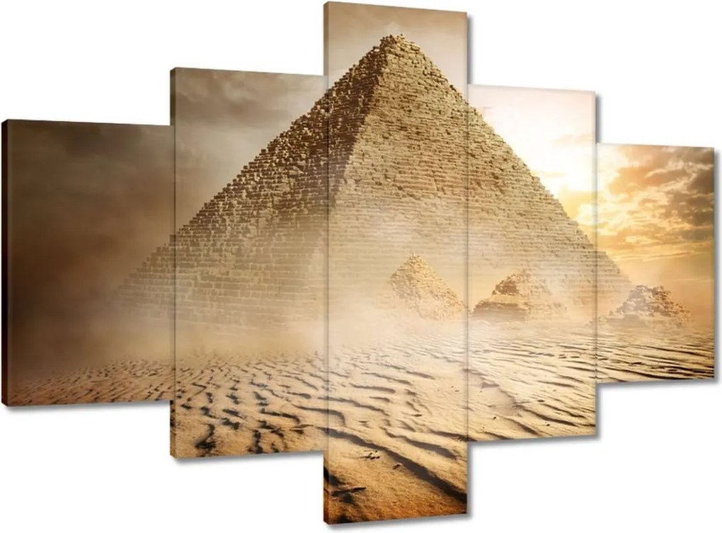 Festmények 100x70 Egyiptomi piramis k. Gíza