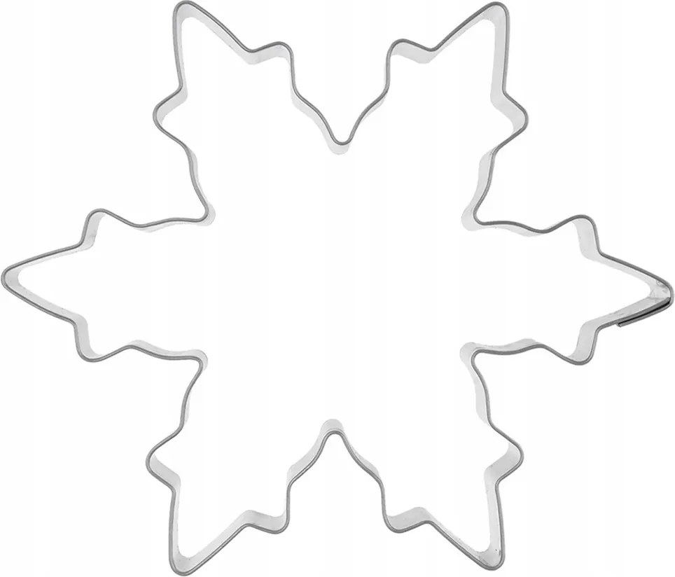 Hópehely lyukasztó forma mézeskalács keksz lyukasztó