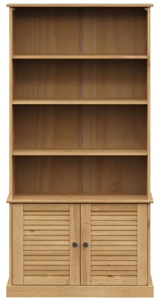 VIGO tömör fenyőfa könyvespolc 85x35x170 cm