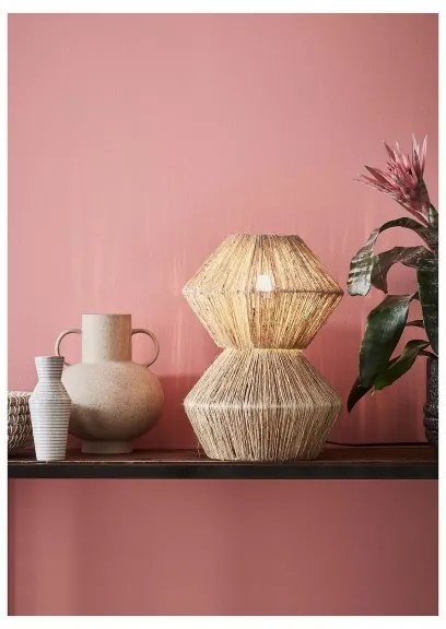 Markslöjd 107983 - Asztali lámpa STRAW 1xE27/40W/230V