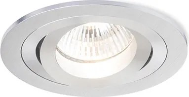 RENDL PASADENA GU10 R zápustná česaný hliník 230V LED GU10 7W