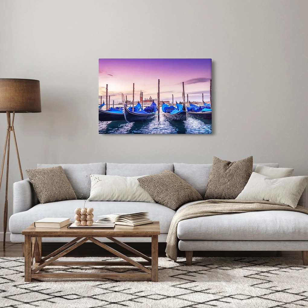 Kép- Hajnal Velencében (90x60 cm)