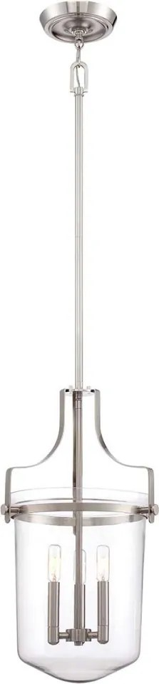 Quoizel PENN STATION QZ-PENN-STATION-M-BN Függőlámpa 3x40W/E14