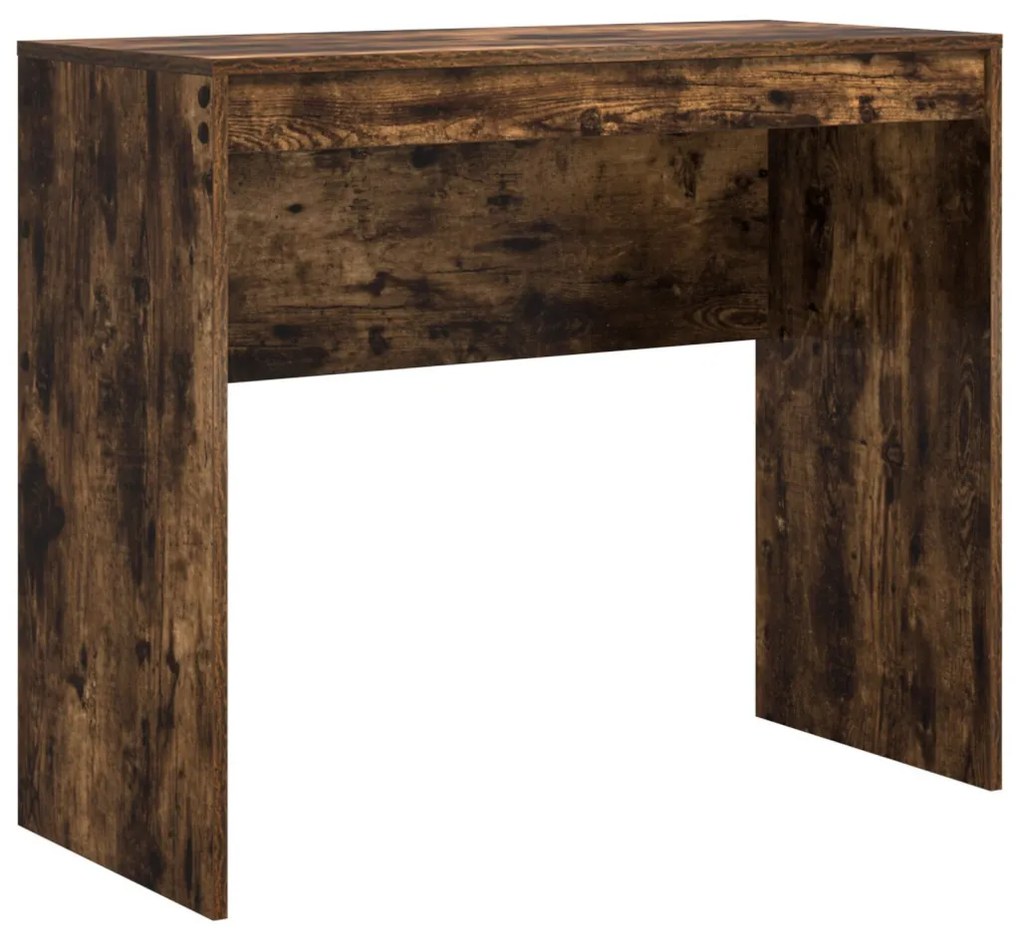 Íróasztal Füstölt tölgy Szerelt Fa 90 x 40 x 76 cm Íróasztal