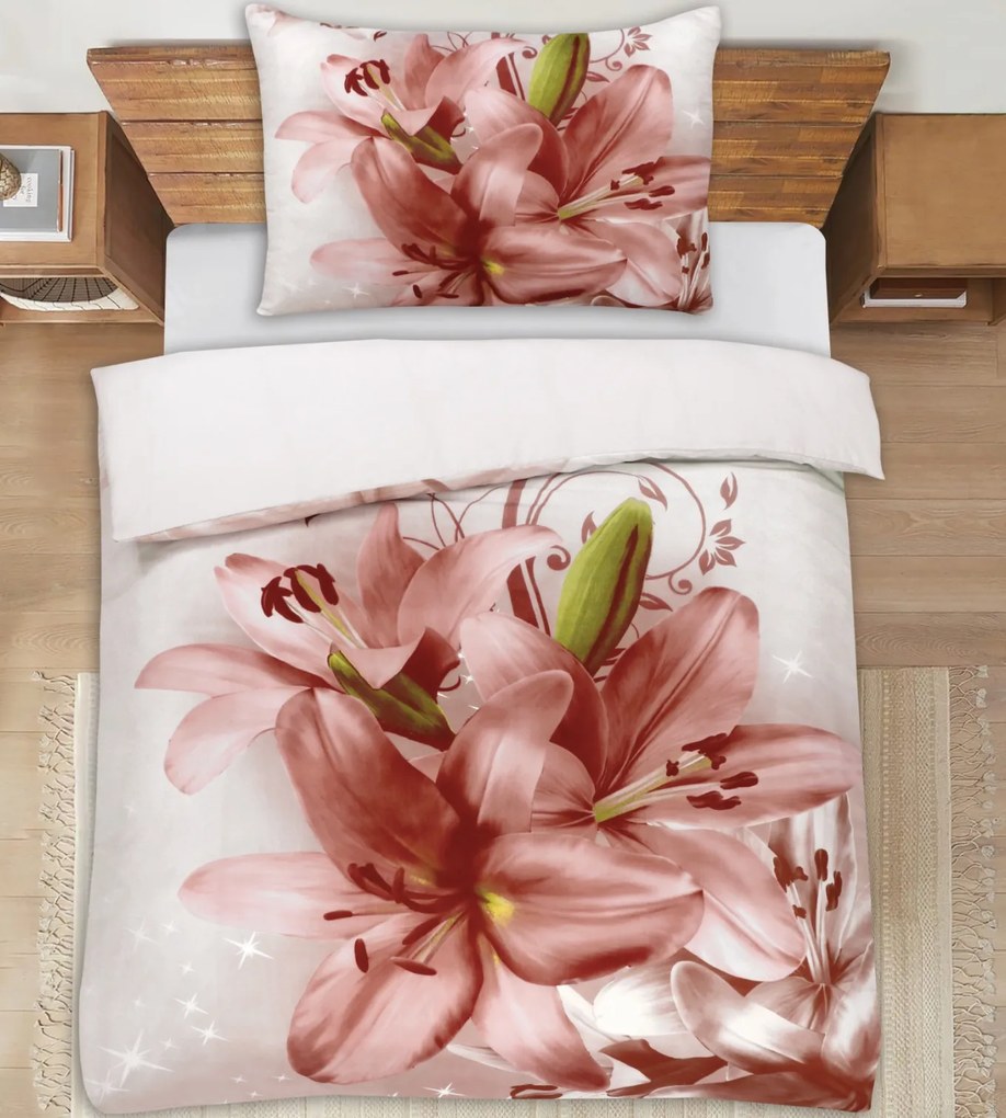 LILY Flower lepedő 70x90cm + 140x200cm