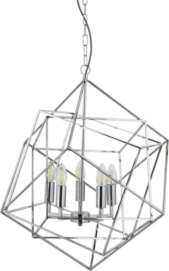 Függeszték Króm CUBE SEARCHLIGHT 7865-5CC