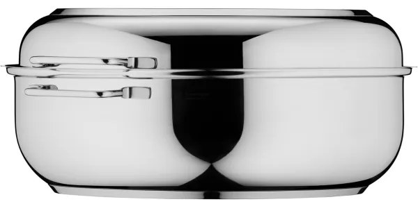 WMF - Ovális sütőedény fedéllel  41x28,5 x18 cm rozsdamentes