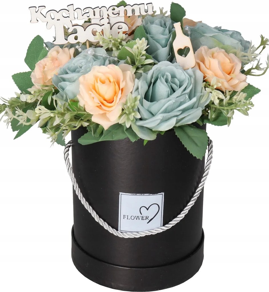 Virágdoboz Doboz Apának Ajándék Művirágok