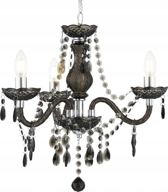 GyroVu 3 pontos csillár kristályokkal, állítható lánc