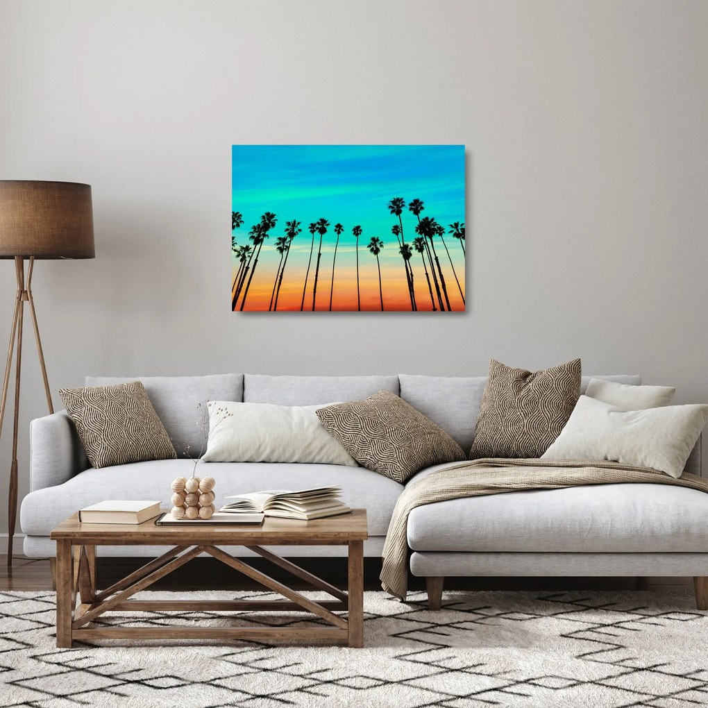 Üveg kép - Kalifornia (70x50 cm)