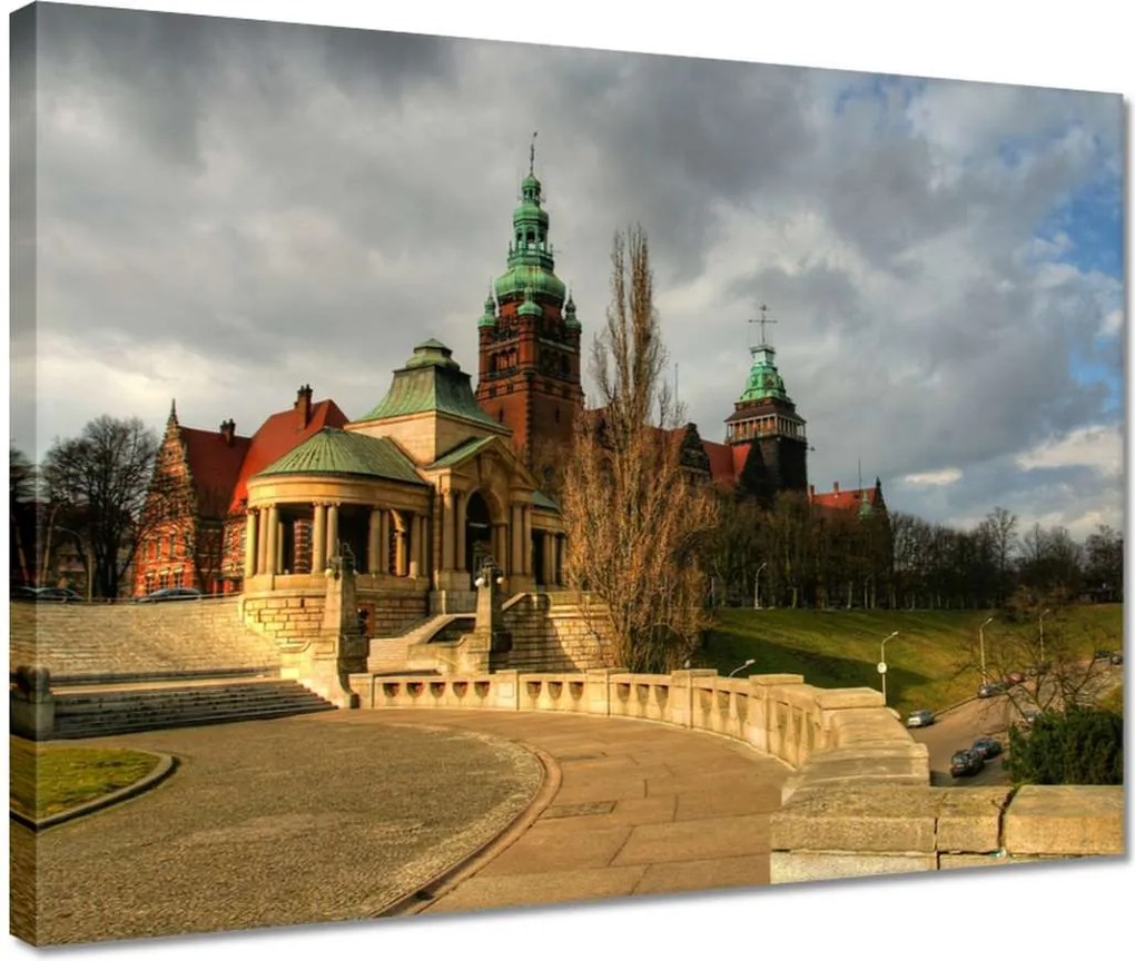 Vászonkép 40x30 Szczecin