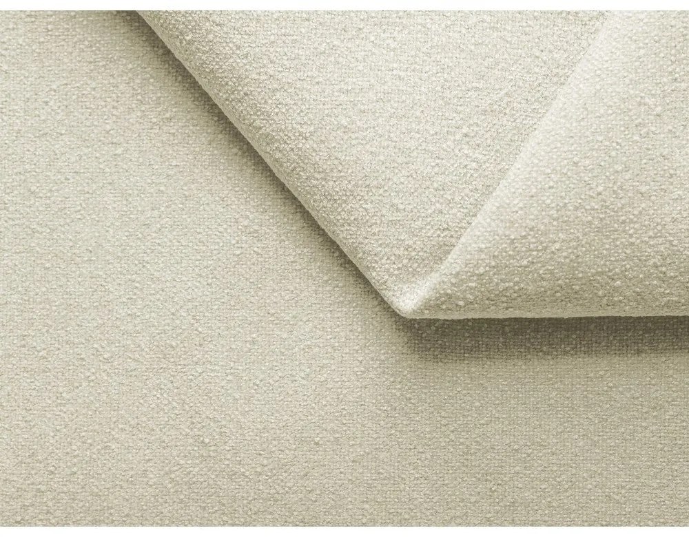 Krémszínű buklé moduláris kanapé 270 cm Ailani – Makamii