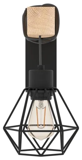 Eglo 44078 - Fali lámpatest TOWNSHEND 1xE27/60W/230V