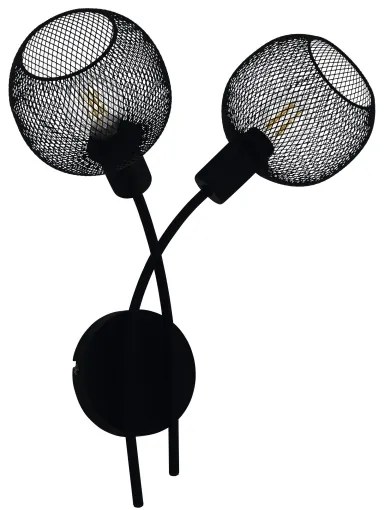 Eglo 43375 - Fali lámpa WRINGTON 1 2xE14/40W/230V