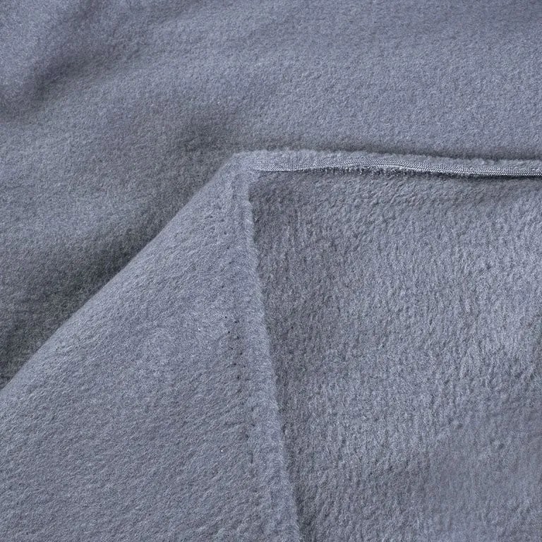 Goldea polar fleece antipilling - szürke 150 cm