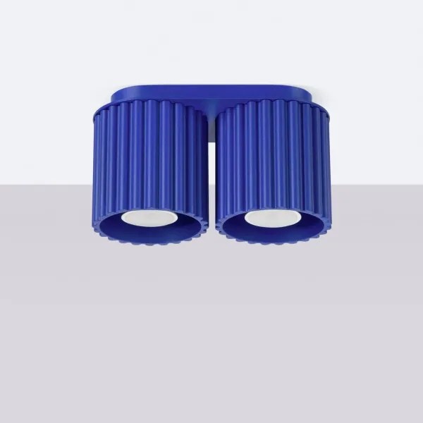 Sollux SL.1810 - AURA spotlámpa 2xGU10/10W/230V kék
