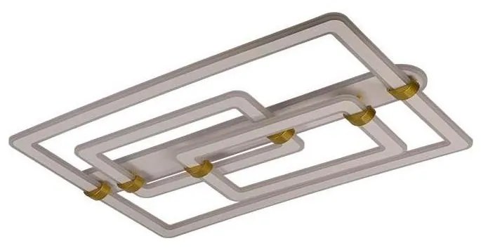 Fényerőszabályozható LED mennyezeti lámpa LED/280W/230V 3000-6500K + távirányító