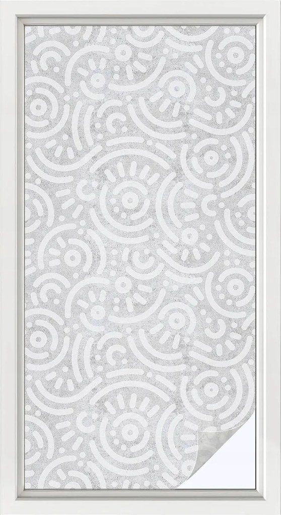 Szélvédőfólia Adatvédelem Geometrikus absztrakt 50x100